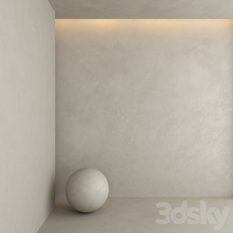 Decorative plaster 10A 3DS Max - thumbnail 2