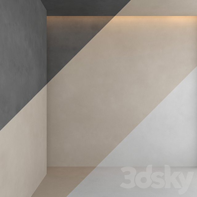 Decorative plaster 12 3DS Max Model - thumbnail 2