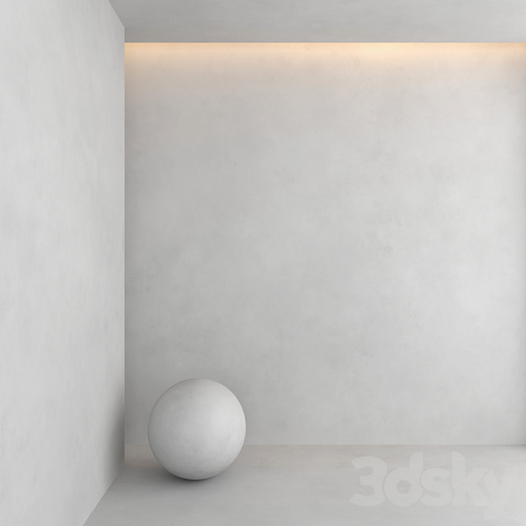 Decorative plaster 12A 3DS Max - thumbnail 2