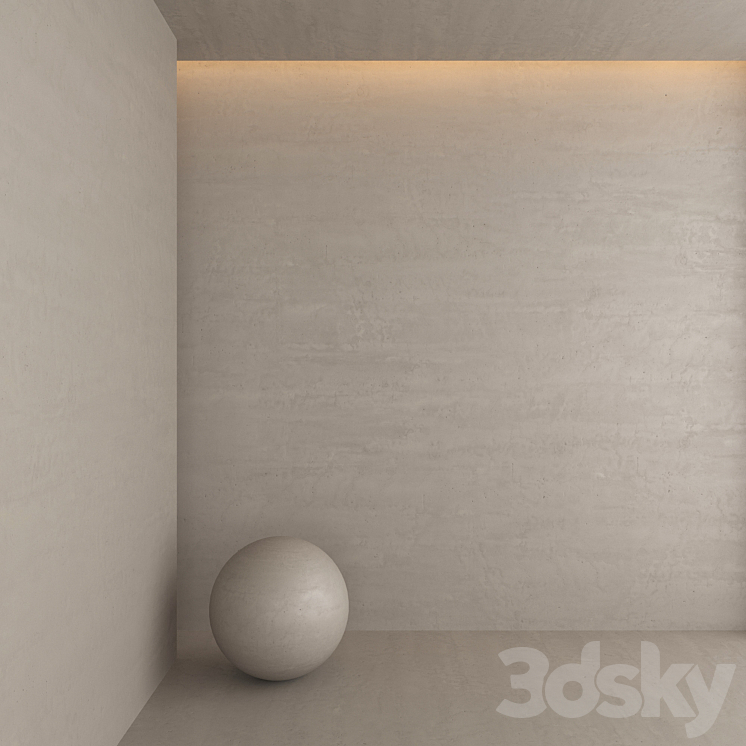 Decorative plaster 15 3DS Max Model - thumbnail 1