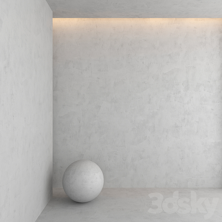 Decorative plaster 16 3DS Max Model - thumbnail 1