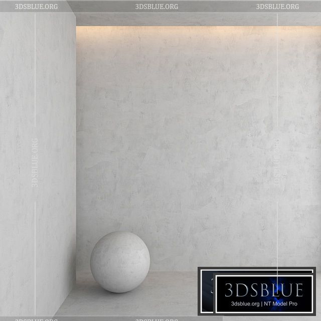 Decorative plaster 16 3DS Max - thumbnail 3