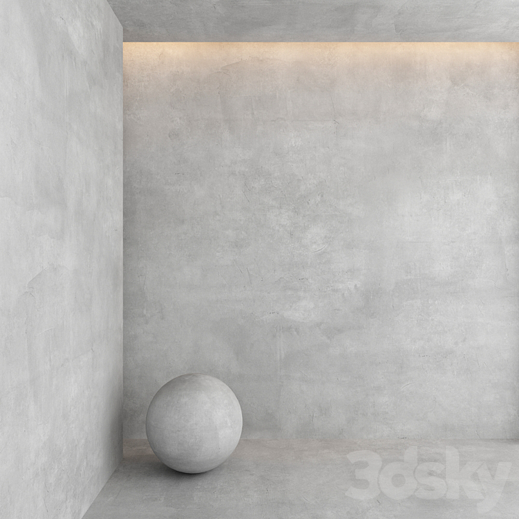 Decorative plaster 19 3DS Max Model - thumbnail 1