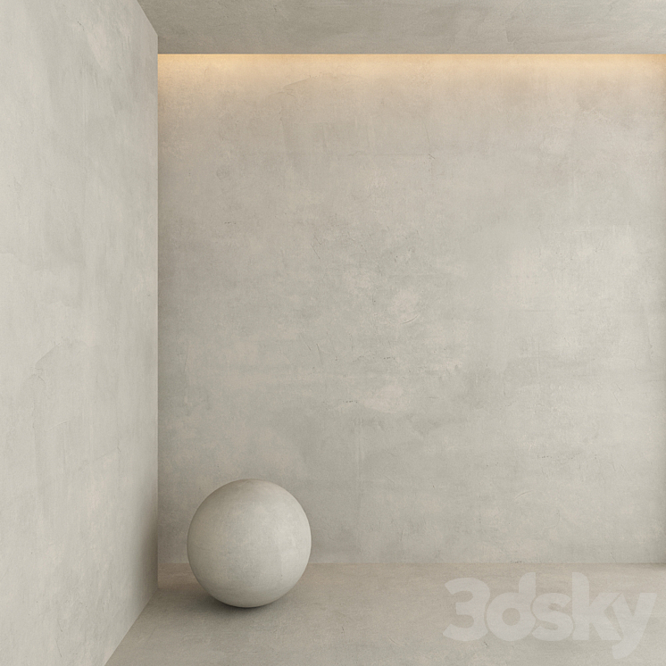 Decorative plaster 19 3DS Max Model - thumbnail 2