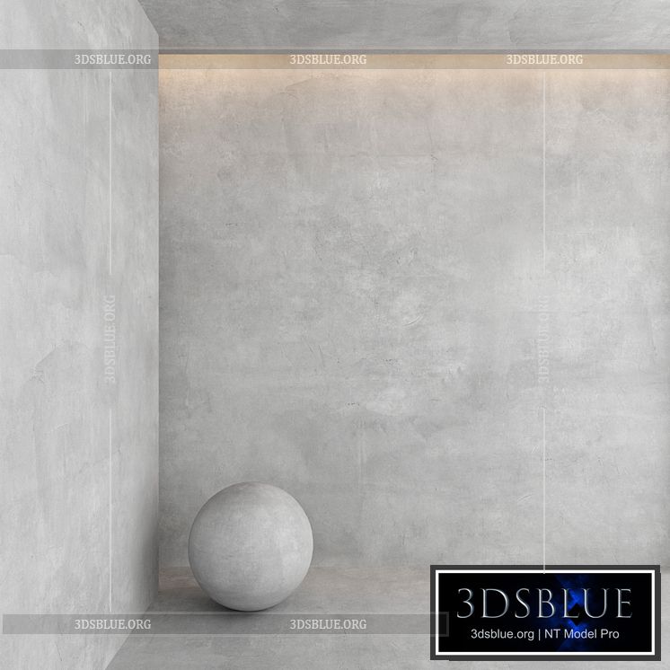 Decorative plaster 19 3DS Max - thumbnail 3