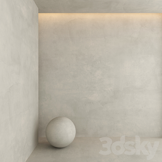 Decorative plaster 19 3DS Max Model - thumbnail 2