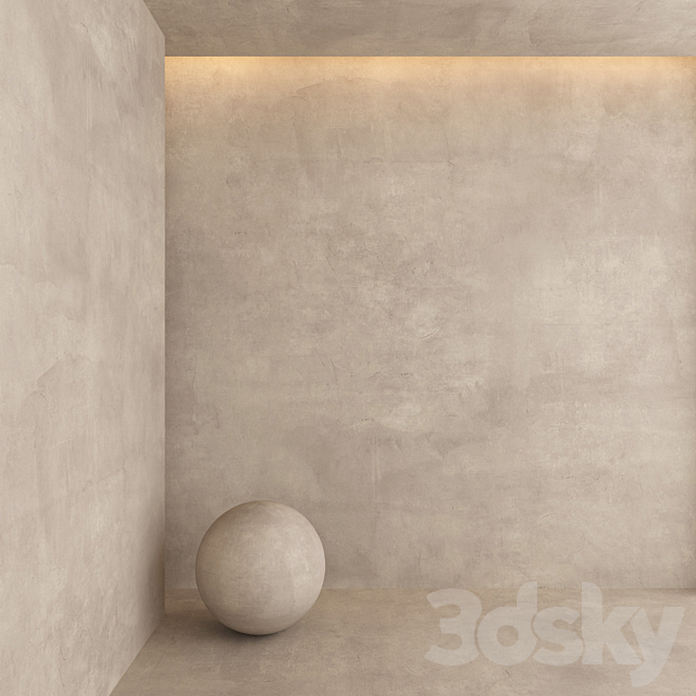 Decorative plaster 19 3DS Max Model - thumbnail 3