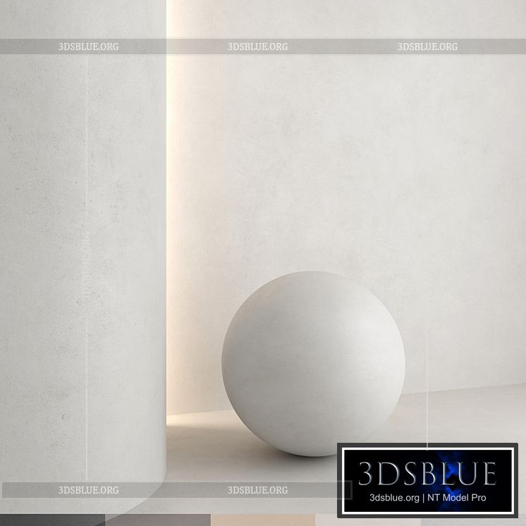 Decorative plaster 35 3DS Max - thumbnail 3