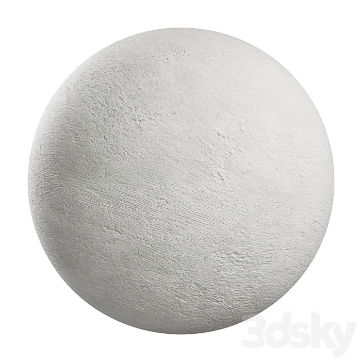 Decorative plaster 3DS Max Model - thumbnail 1