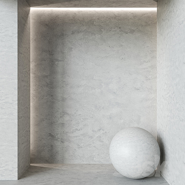 Decorative Plaster # 49 3DS Max Model - thumbnail 2