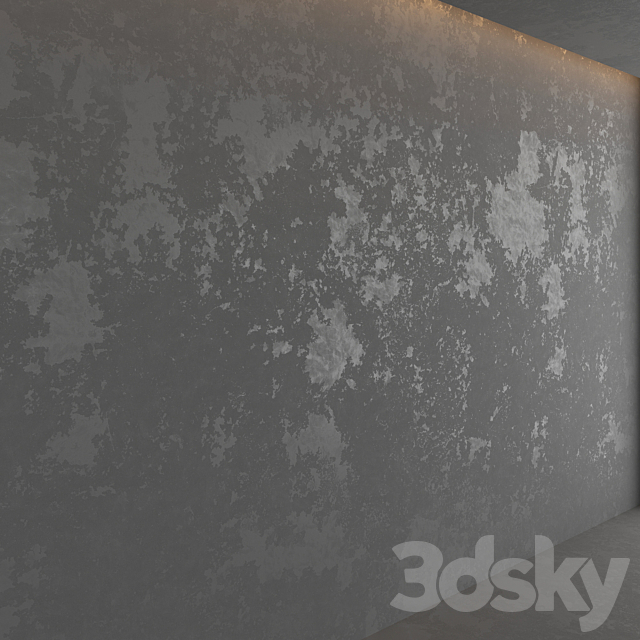 Decorative plaster 8 3DS Max Model - thumbnail 3