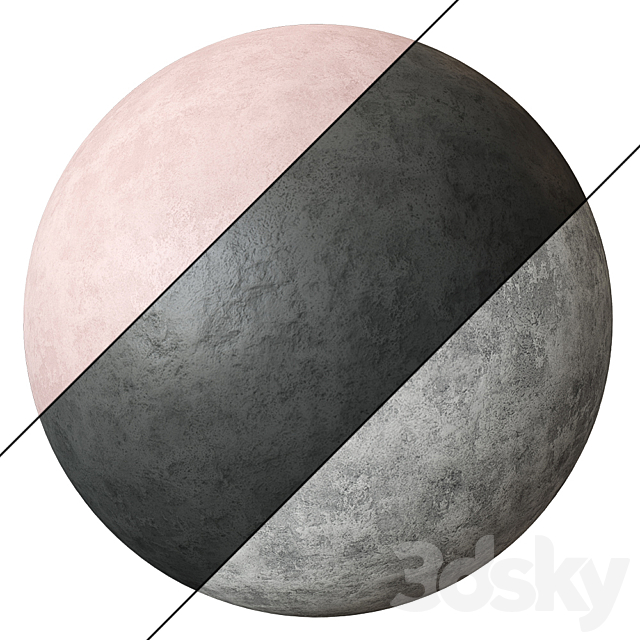 Decorative Plaster # 84 3DS Max Model - thumbnail 2