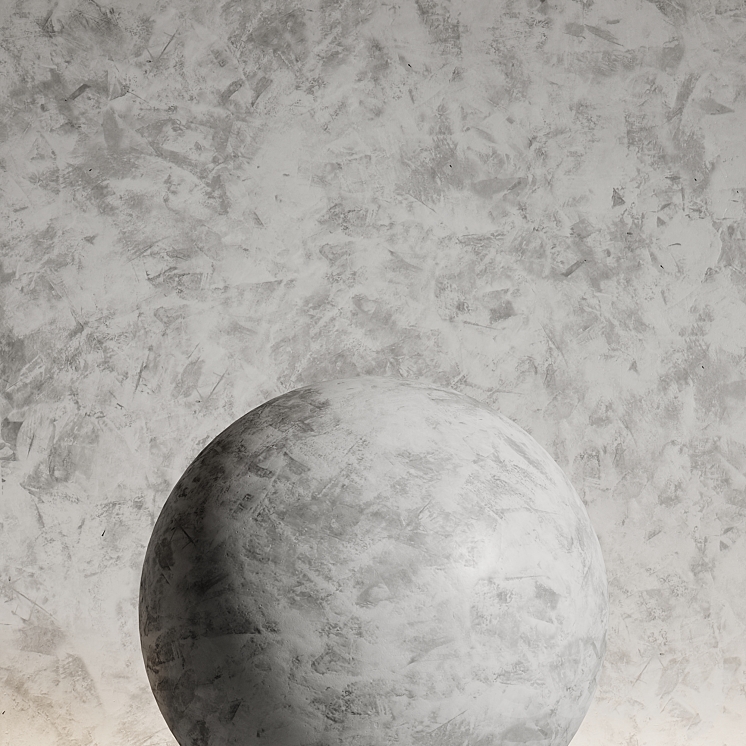 Decorative plaster. Seamless decorative plaster material 38 3DS Max Model - thumbnail 2