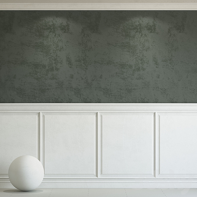 Decorative plaster with molding 249 3DS Max Model - thumbnail 1