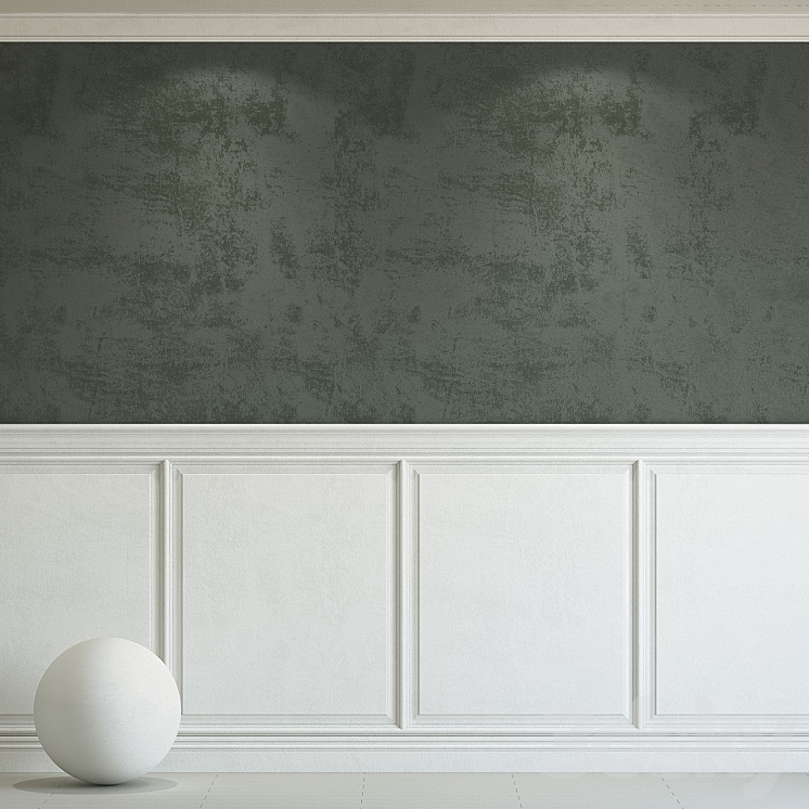 Decorative plaster with molding 249 3DS Max - thumbnail 1