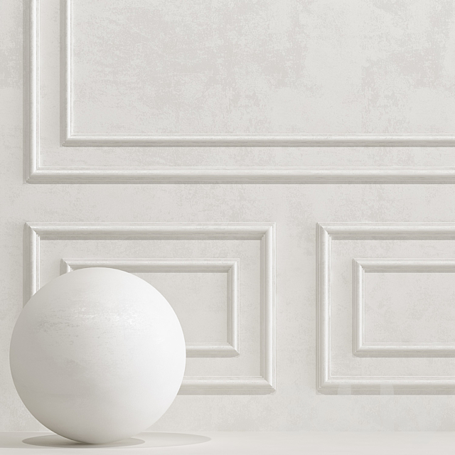 Decorative plaster with molding 4 3DS Max Model - thumbnail 2