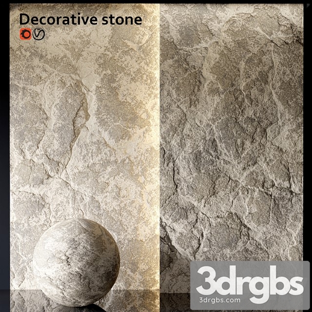 Decorative stone wall 4k - thumbnail 1