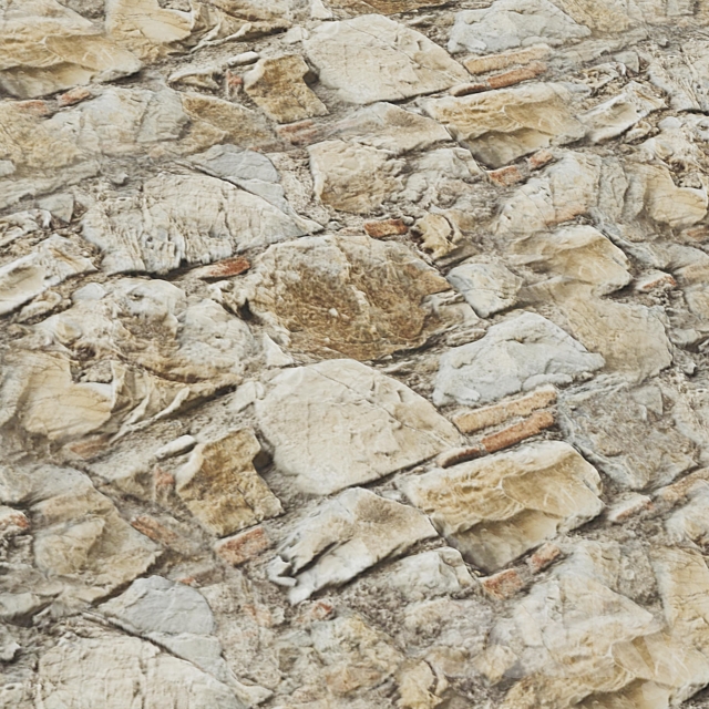 FB760 Natural Stone Wall Sample | 3MAT | 4K | seamless | PBR 3DS Max Model - thumbnail 7