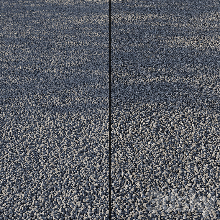 Gravel 3DS Max Model - thumbnail 1