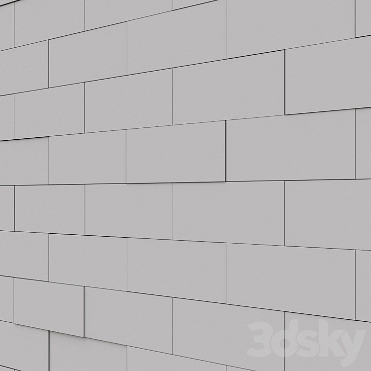 Himalayan salt wall 3DS Max - thumbnail 2