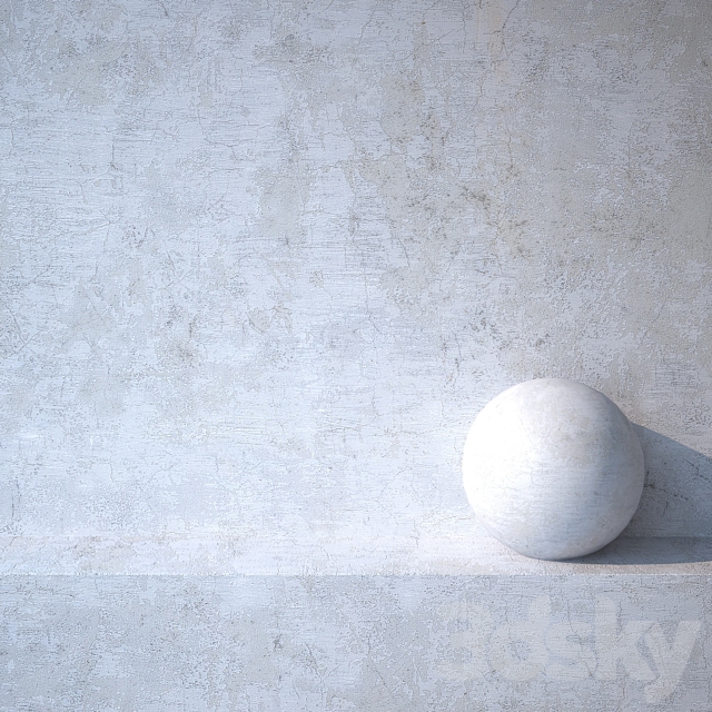 Light stucco 46 3DSMax File - thumbnail 1