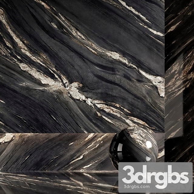 Marble Gray Black 3dsmax Download - thumbnail 1