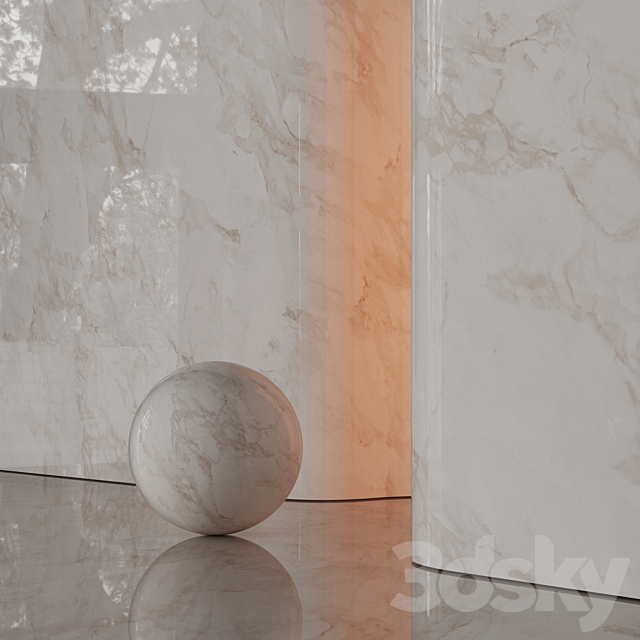 Marble Material Set 04 8K 3ds Max - thumbnail 2