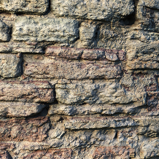 Masonry 05 (material) 3DS Max Model - thumbnail 3