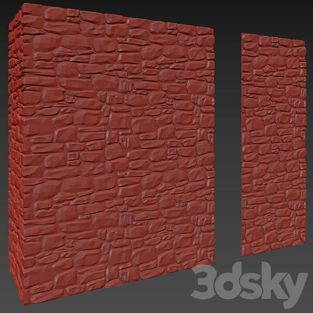 Masonry 2 3DS Max Model - thumbnail 2