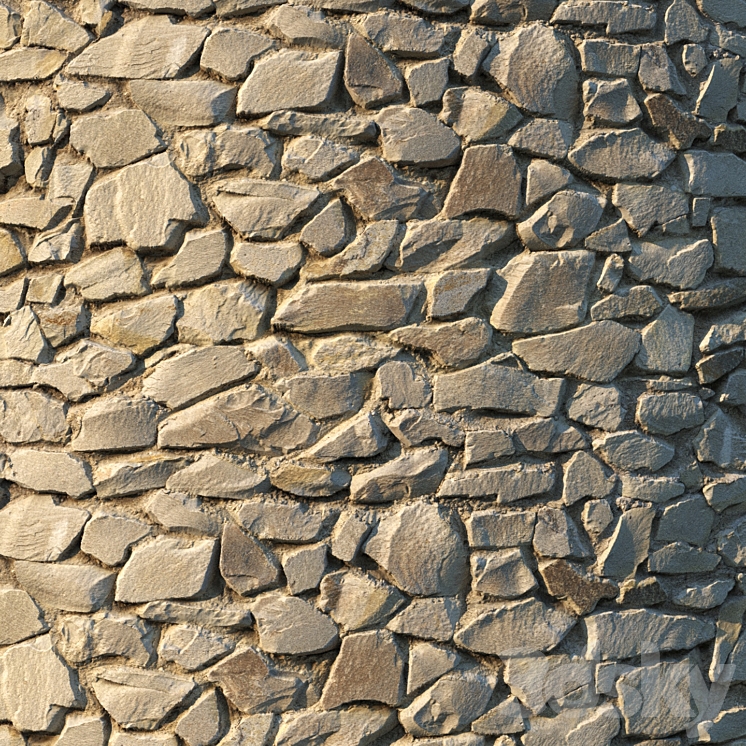 Masonry material 15 8k seamless PBR 3DS Max - thumbnail 2