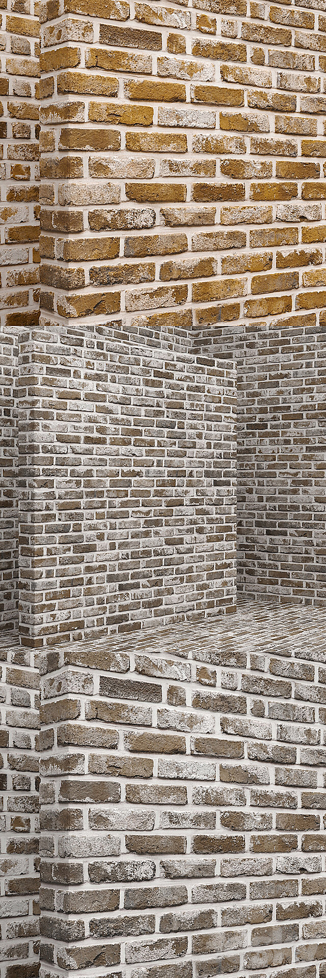 Material (seamless) – brick tile set 9 3DS Max Model - thumbnail 3