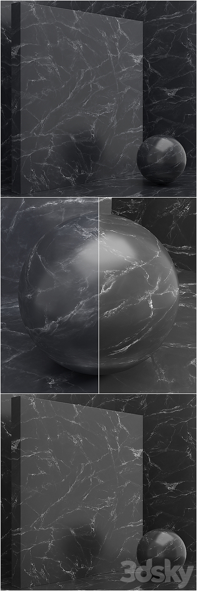 Material (seamless) – coating. marble. plaster set 57 3DSMax File - thumbnail 3