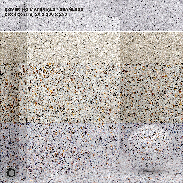 Material (seamless) – coating. stone. quartz set 49 3DSMax File - thumbnail 1