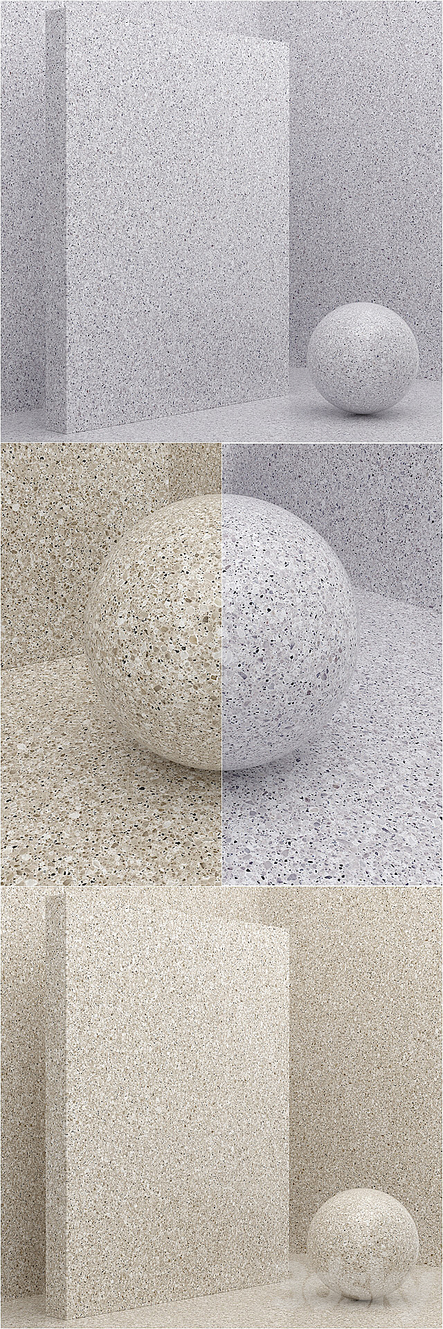 Material (seamless) – coating. stone. quartz set 49 3DSMax File - thumbnail 3