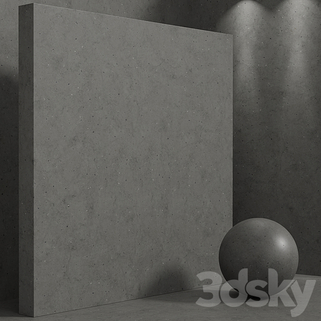 Material (seamless) – concrete plaster set 169 3DSMax File - thumbnail 2