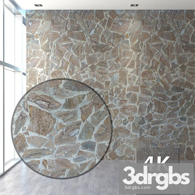 Natural stone 03 3dsmax Download - thumbnail 1