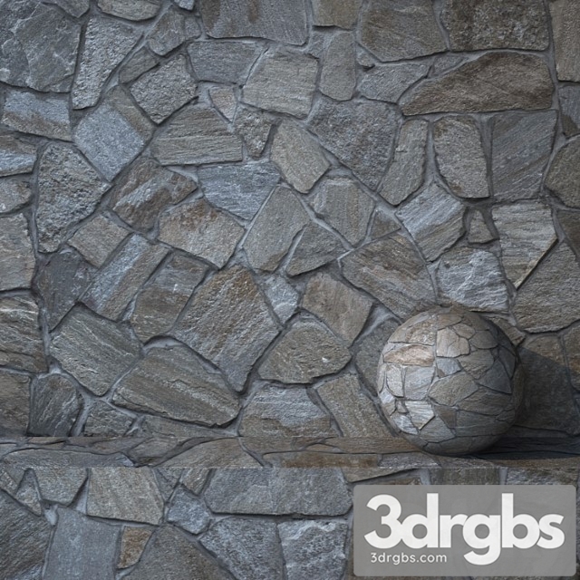 Natural stone 142 3dsmax Download - thumbnail 1