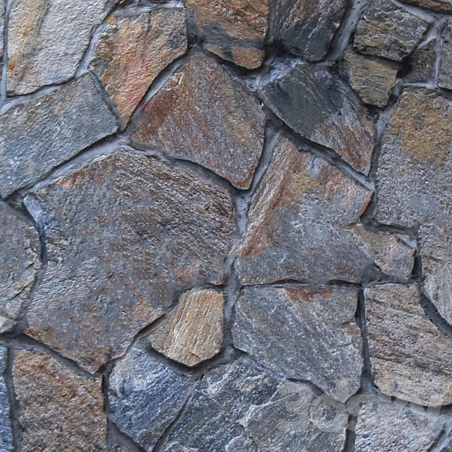 Natural stone 470 3DS Max Model - thumbnail 3