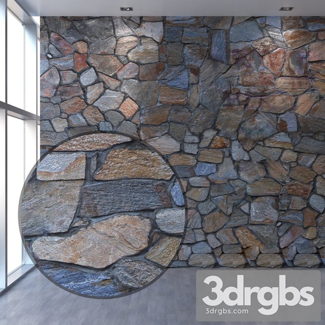 Natural stone 496 3dsmax Download - thumbnail 1