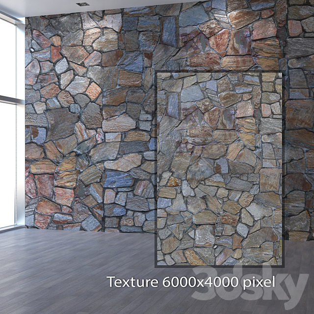 Natural stone 496 3DSMax File - thumbnail 2