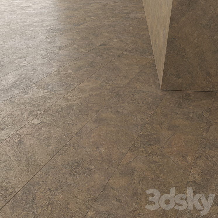 Natural stone set 05 3DS Max Model - thumbnail 2