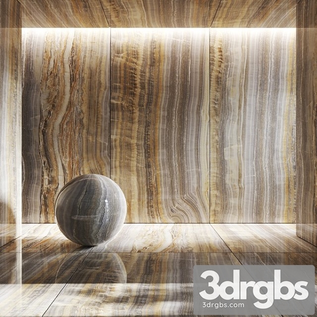 Onyx Porcelain Stoneware Onice Grigio 3dsmax Download - thumbnail 1