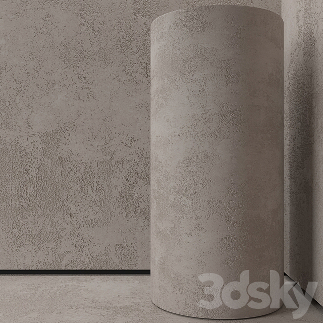 plaster 3DS Max Model - thumbnail 2