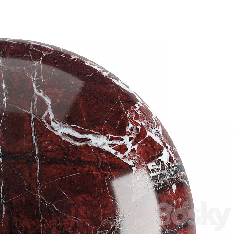 Red marble. 7 textures at 8k 3DS Max - thumbnail 2