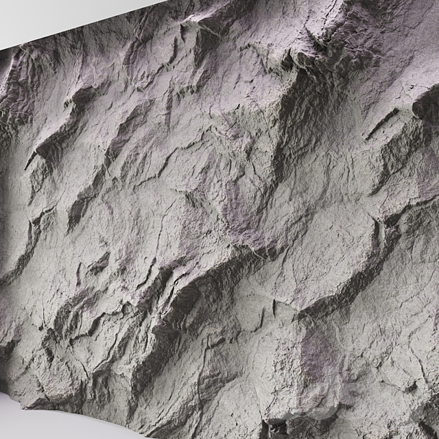 Rock cliff wall ?22 3DSMax File - thumbnail 2