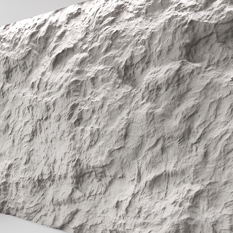 Rock cliff wall ?43 3DS Max - thumbnail 2