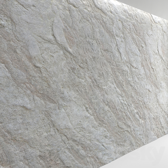 Rock wall 3 3DS Max Model - thumbnail 3