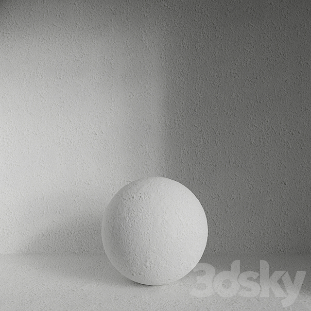 Seamless plaster material 3DSMax File - thumbnail 1