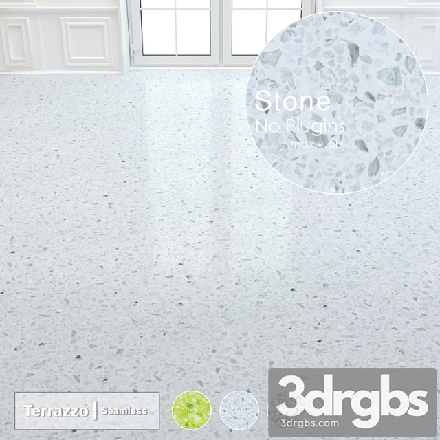 Seamless terrazzo stone 003 - thumbnail 1