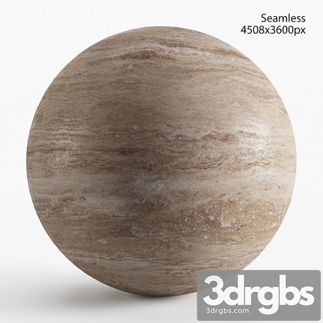 Seamless Texture Of Beige Travertine 3dsmax Download - thumbnail 1